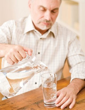 Dry mouth.